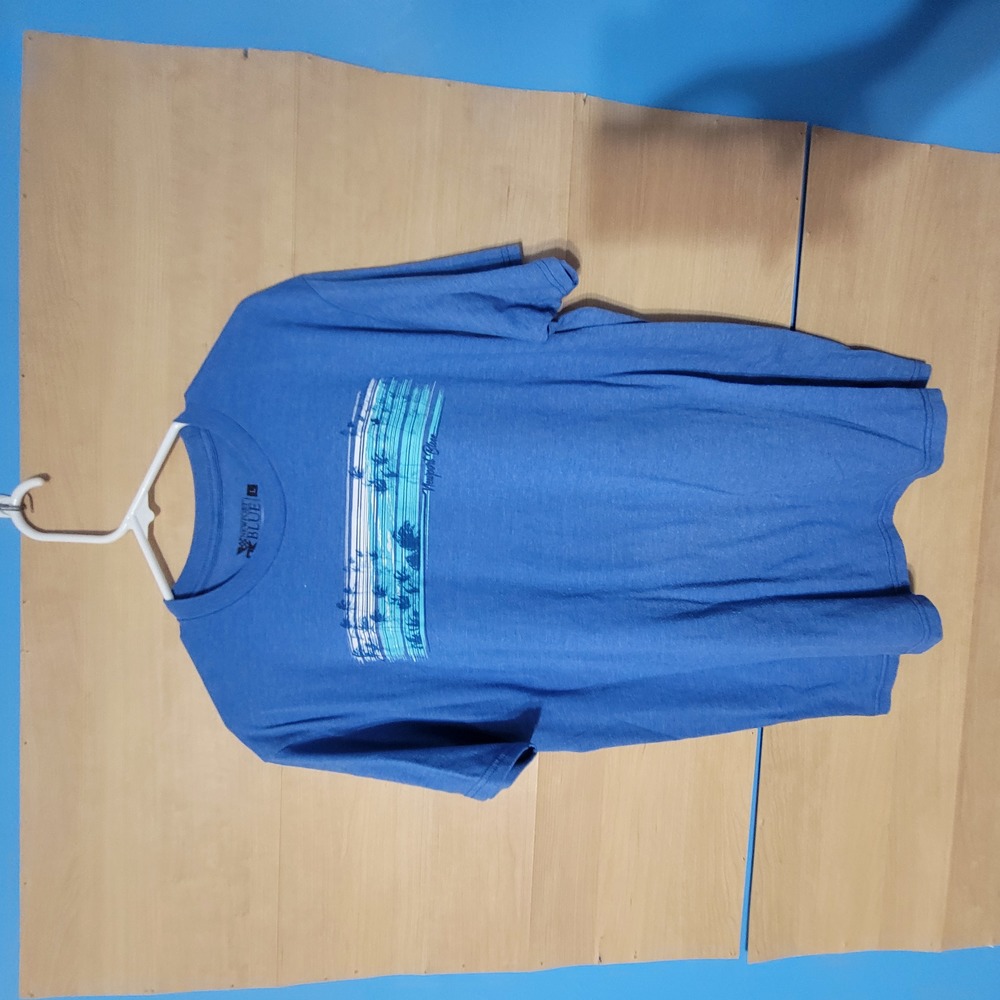 Newport Blue | Large | Mens | Blue | T-Shirt |